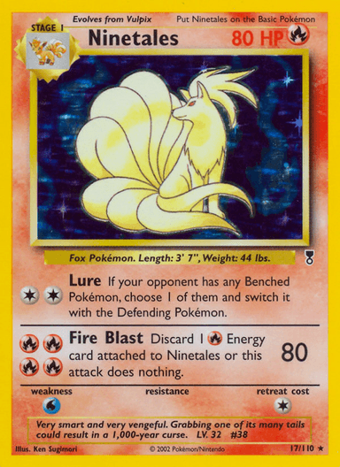 Ninetales, Legendary Collection 17