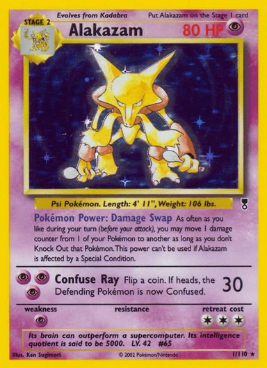Alakazam, Legendary Collection 1