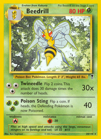 Beedrill, Legendary Collection 20