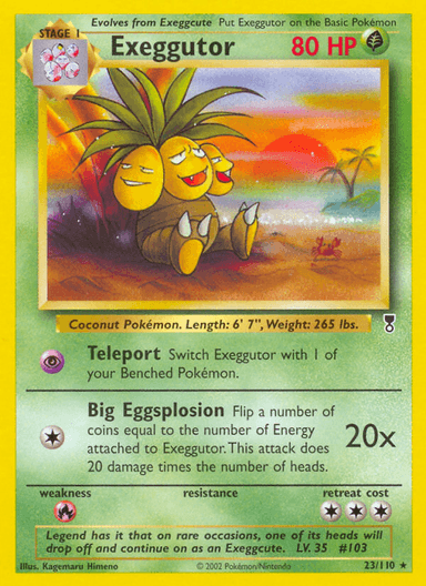 Exeggutor, Legendary Collection 23