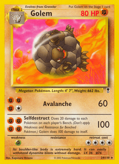 Golem, Legendary Collection 24