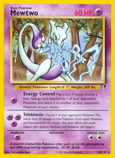 Mewtwo, Legendary Collection 29