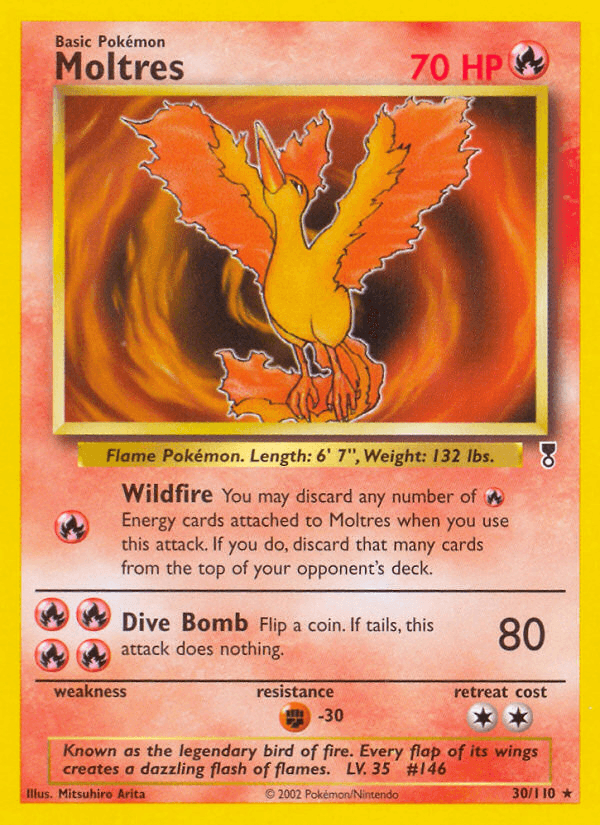 Moltres, Legendary Collection 30