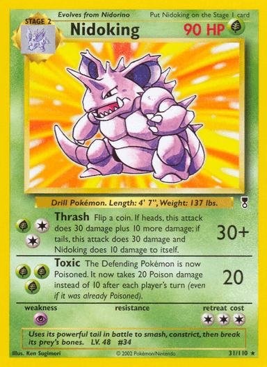 Nidoking, Legendary Collection 31