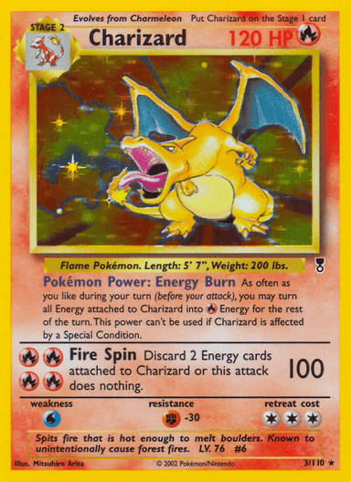 Charizard, Legendary Collection 3