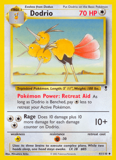 Dodrio, Legendary Collection 41