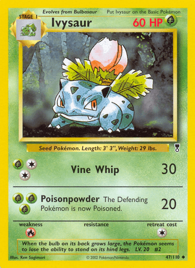 Ivysaur, Legendary Collection 47