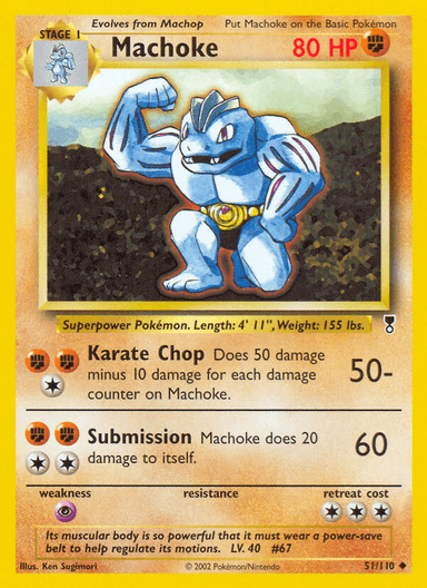 Machoke, Legendary Collection 51