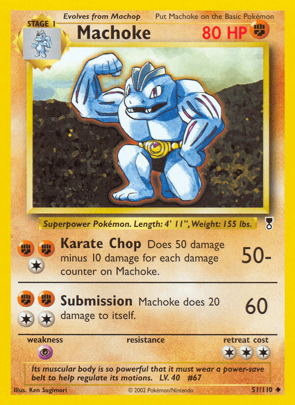 Machoke, Legendary Collection 51