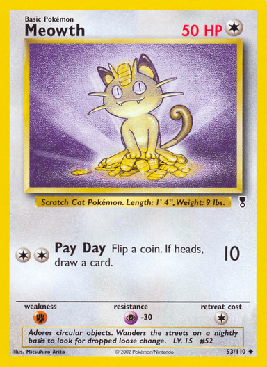 Meowth, Legendary Collection 53