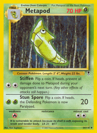 Metapod, Legendary Collection 54