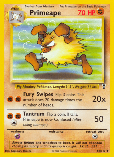 Primeape, Legendary Collection 59