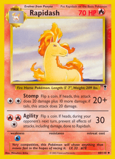 Rapidash, Legendary Collection 60