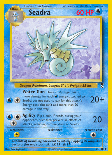 Seadra, Legendary Collection 63