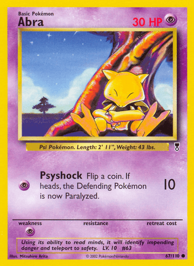 Abra, Legendary Collection 67