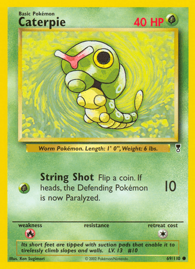 Caterpie, Legendary Collection 69