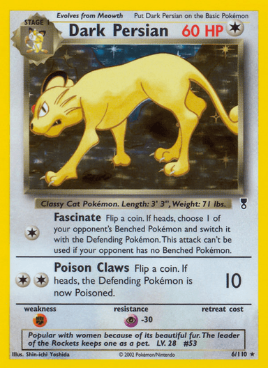 Dark Persian, Legendary Collection 6