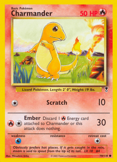Charmander, Legendary Collection 70