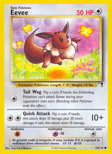Eevee, Legendary Collection 74