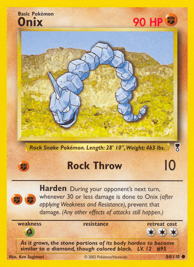 Onix, Legendary Collection 84