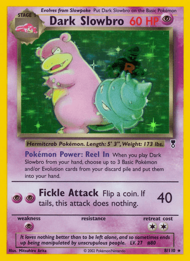 Dark Slowbro, Legendary Collection 8