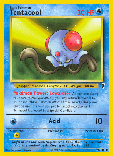 Tentacool, Legendary Collection 96