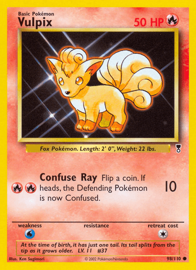 Vulpix, Legendary Collection 98