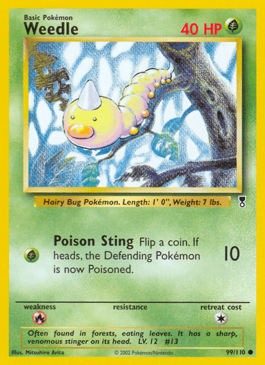 Weedle, Legendary Collection 99