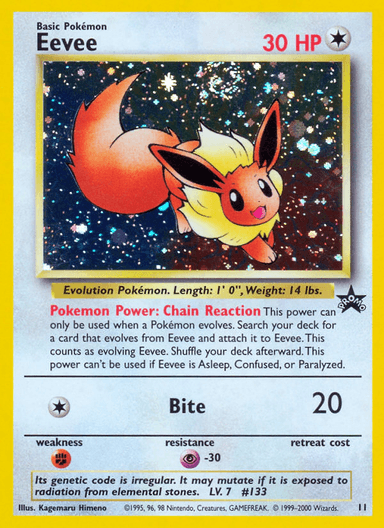 Eevee, Wizards Black Star Promos 11