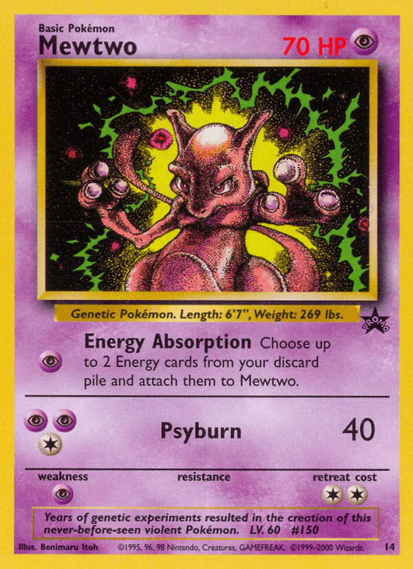Mewtwo, Wizards Black Star Promos 14