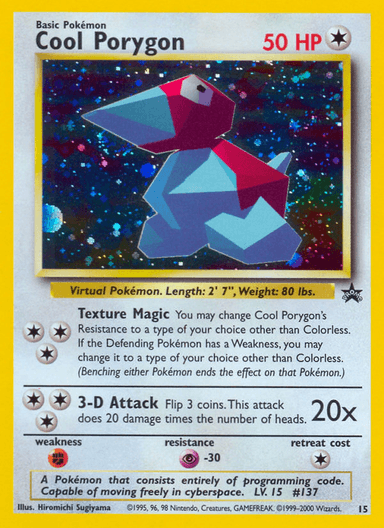 Cool Porygon, Wizards Black Star Promos 15