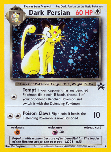Dark Persian, Wizards Black Star Promos 17