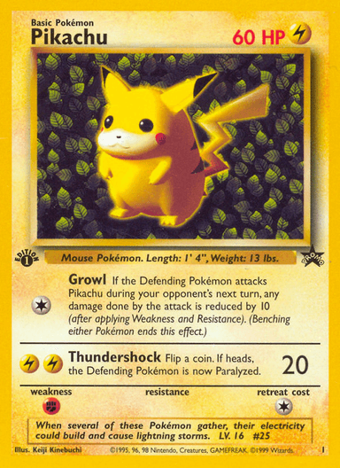 Pikachu, Wizards Black Star Promos 1