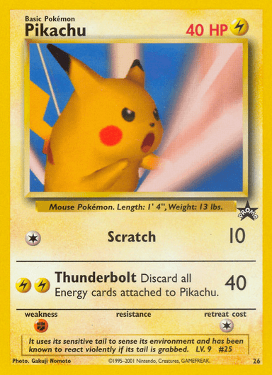Pikachu, Wizards Black Star Promos 26
