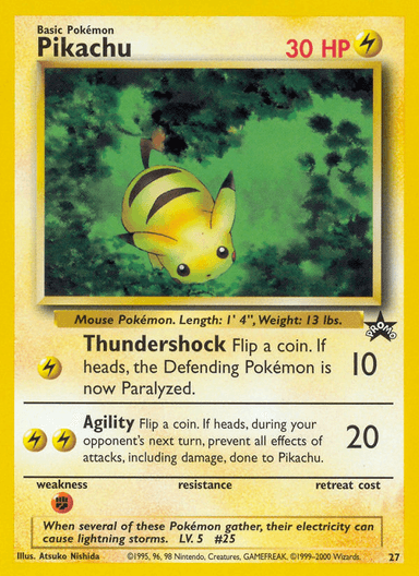Pikachu, Wizards Black Star Promos 27
