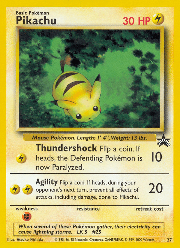 Pikachu, Wizards Black Star Promos 27