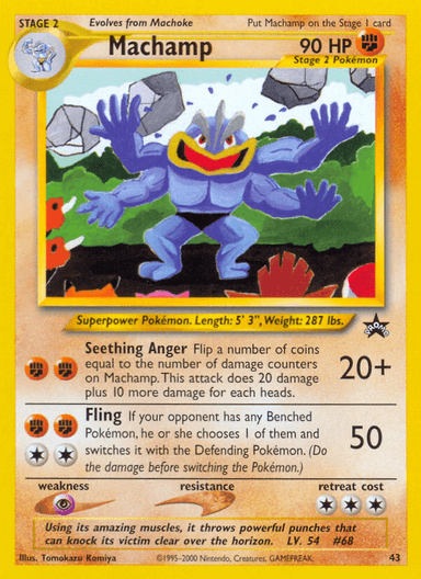 Machamp, Wizards Black Star Promos 43