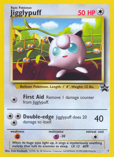 Jigglypuff, Wizards Black Star Promos 7