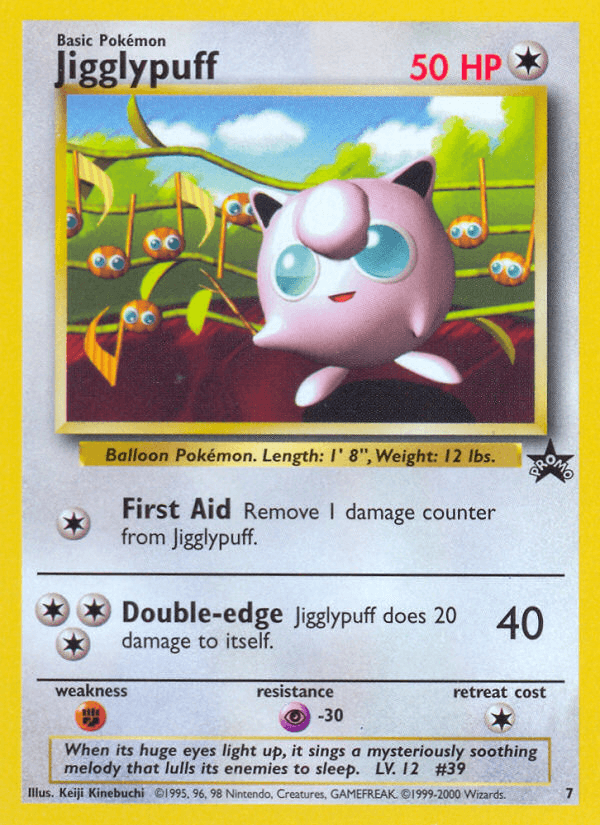 Jigglypuff, Wizards Black Star Promos 7