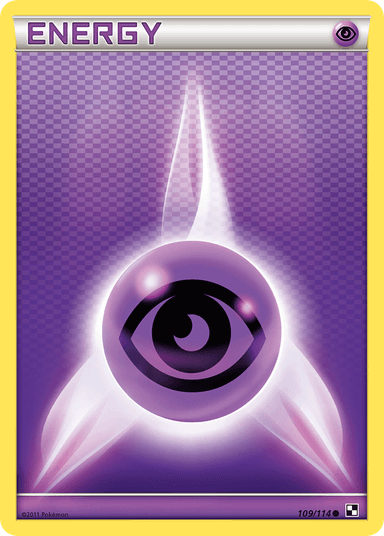 Psychic Energy, Black & White 109
