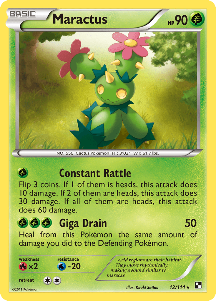 Maractus, Black & White 12