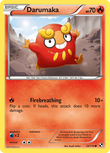 Darumaka, Black & White 23