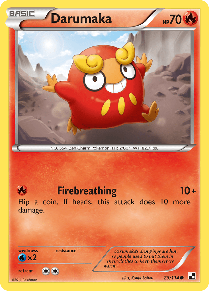 Darumaka, Black & White 23