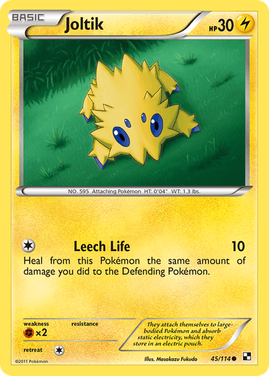 Joltik, Black & White 45