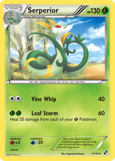 Serperior, Black & White 5