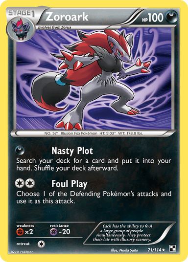 Zoroark, Black & White 71
