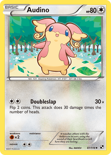 Audino, Black & White 87