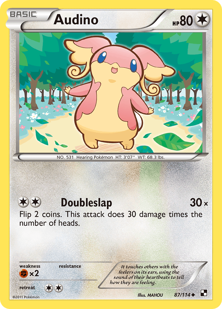 Audino, Black & White 87