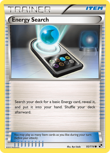 Energy Search, Black & White 93