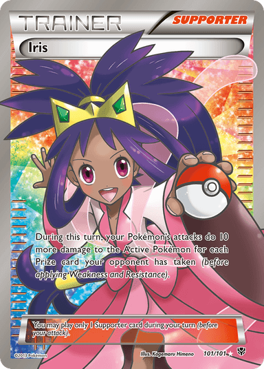 Iris, Plasma Blast 101